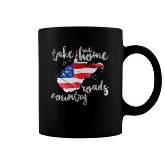 Wv Country Roads West Virginia Men Women Coffee Mug | Mazezy