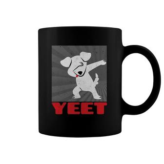 Yeet For Dog Lovers Vintage Retro Coffee Mug | Mazezy