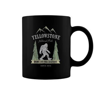 Yellowstone National Park Bigfoot Montana Gift Coffee Mug | Mazezy AU