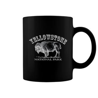 Yellowstone National Park Wyoming Buffalo Coffee Mug | Mazezy UK