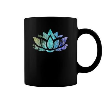 Yoga Lotus Flower Teacher And Student Gift Coffee Mug | Mazezy
