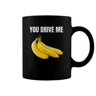 You Drive Me Bananas Happy Valentine's Day Coffee Mug | Mazezy