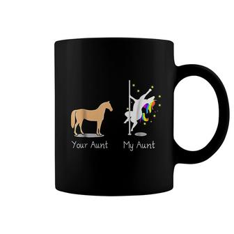 Your Aunt My Aunt Funny Unicorn For Women Auntie Coffee Mug - Thegiftio