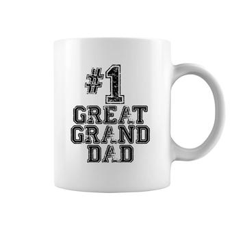 1 Great Granddad - Number One Sports Father's Day Gift Coffee Mug | Mazezy