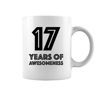 17Th Birthday Gift Age 17 Seventeen Years Old Boy Girl Coffee Mug | Mazezy