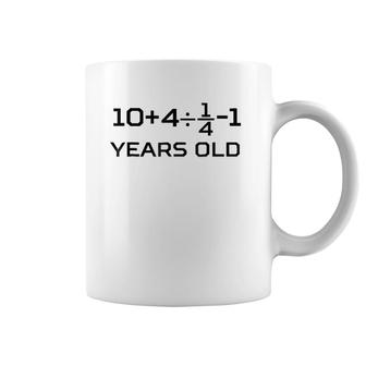 25 Years Old Algebra Equation Funny 25Th Birthday Math Coffee Mug | Mazezy