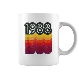 33Rd Birthday Vintage Retro 80S Style 1988 Tank Top Coffee Mug | Mazezy