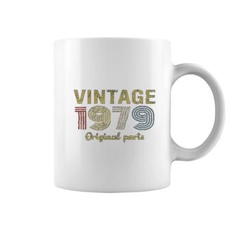 42nd Birthday Gift Retro Birthday Vintage 1979 Original Parts Coffee Mug - Thegiftio UK