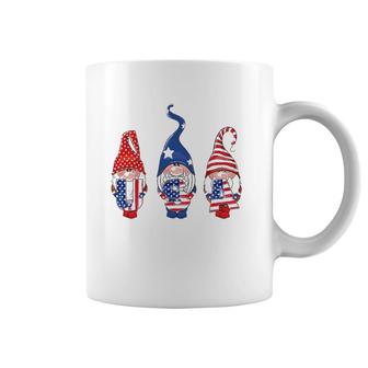 4Th Of July American Flag Gnomes Women Men Girls Boys Kids Coffee Mug | Mazezy
