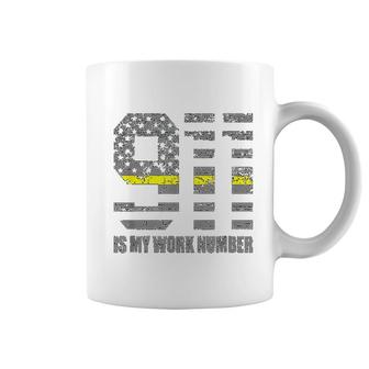 911 Is My Work Number Coffee Mug | Mazezy