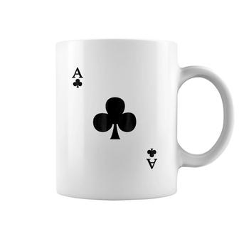 Ace Of Clubs Deck Of Cards Halloween Costume Coffee Mug | Mazezy