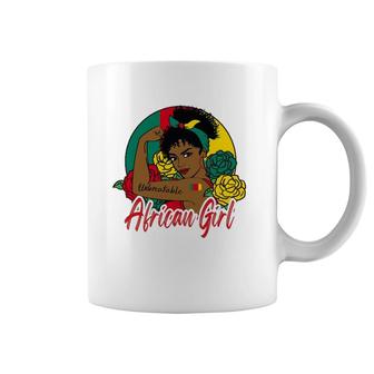 African Girl Africa Woman Africans Flag Black Month History Coffee Mug | Mazezy
