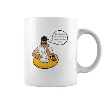 Ah Breaker One Nine This Here's Rubber Duck Coffee Mug | Mazezy