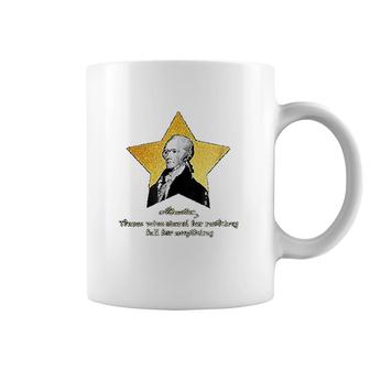 Alexander Hamilton Quote United States Of America Coffee Mug | Mazezy