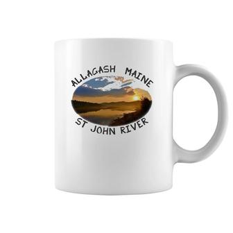 Allagash Maine Sunrise Moosetown Coffee Mug | Mazezy