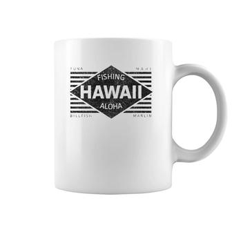 Aloha North Shore Hawaii Surfing In Vintage Style Premium Coffee Mug | Mazezy