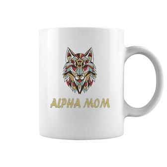 Alpha Mom Mother's Day Wolf Leader Coffee Mug | Mazezy