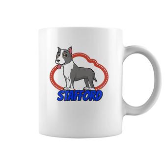 American Stafford Terrier Dog Owner Coffee Mug | Mazezy