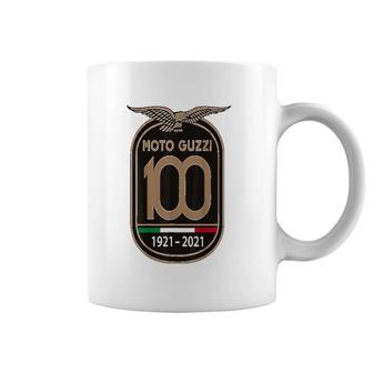 Anniversary 100Th Motos Guzzi Yeahh Coffee Mug | Mazezy