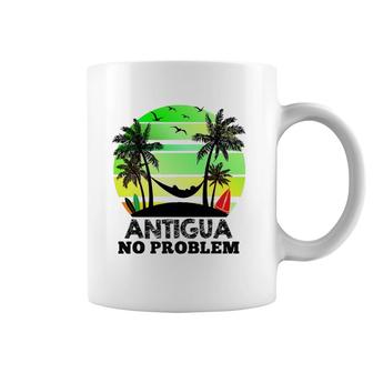 Antigua No Problem Funny Antiguan Vacation Coffee Mug | Mazezy