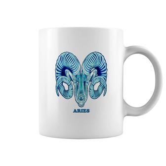 Aries Astrology Zodiac Sign Horoscope Coffee Mug | Mazezy