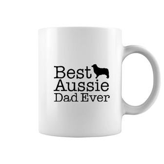 Australian Shepherd Best Aussie Dad Coffee Mug | Mazezy