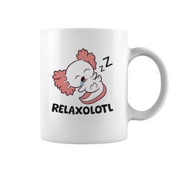 Axolotl Lover Mexican Salamander Relaxolotl Axolotl Coffee Mug | Mazezy