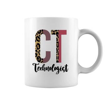 Ayyo Funny Leopard Ct Tech Radiology Technician Technologist Coffee Mug | Mazezy