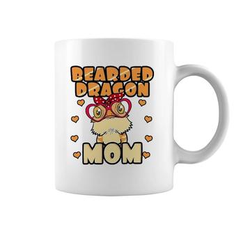 Bearded Dragon Mom Gecko Mother Lizard Lover Gift Coffee Mug | Mazezy