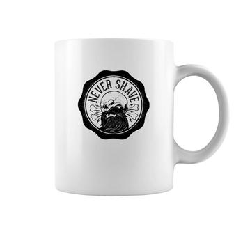 Beards Never Shave Coffee Mug | Mazezy