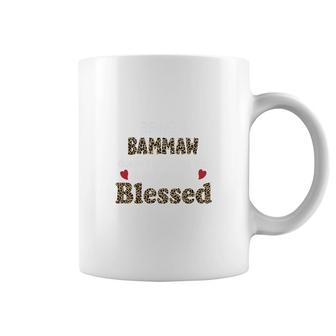 Being A Bammaw Does Not Make Me Old It Makes Me Blessed Women Quote Leopard Gift Coffee Mug - Thegiftio