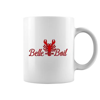 Belle Of The Boil Seafood Crawfish Boil Lobster Party Coffee Mug | Mazezy