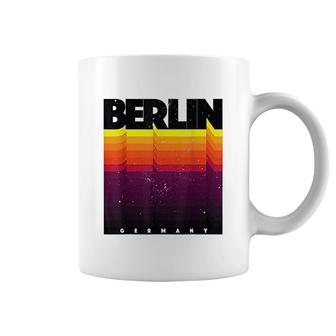 Berlin Germany Distressed Retro Style Coffee Mug | Mazezy