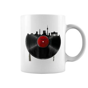 Berlin Vinyl Dj Techno Music Retro Old School Gift Coffee Mug | Mazezy