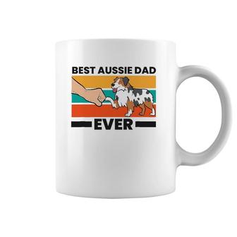 Best Aussie Papa Ever Australian Shepherd Dad Aussie Dad Coffee Mug | Mazezy