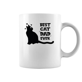 Best Cat Dad Ever Cat Lover Coffee Mug | Mazezy