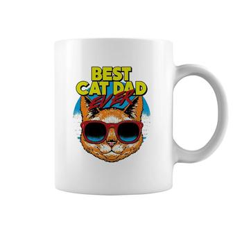 Best Cat Dad Ever Cat Lovers Coffee Mug | Mazezy