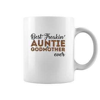 Best Freakin' Auntie Godmother Ever Coffee Mug | Mazezy