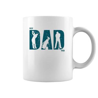 Best Golf Dad Ever Golf Dad Father's Day Gift Coffee Mug | Mazezy
