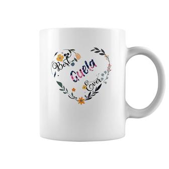 Best Guela Ever Flower Blessed Grandma Mother's Day Gift Coffee Mug | Mazezy