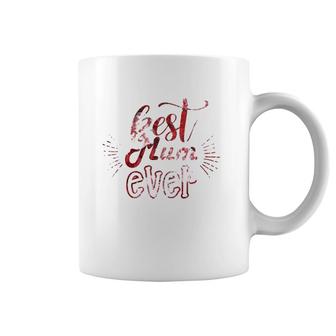 Best Mum Ever Mother's Day Pink Carnation Vesion Coffee Mug | Mazezy