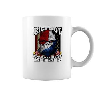 Bigfoot For President 2020 Political Sasquatch Coffee Mug - Thegiftio UK