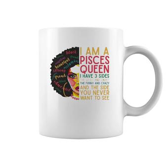 Birthday Gifts For Pisces Zodiac Women Black Girl Magic Afro Coffee Mug | Mazezy