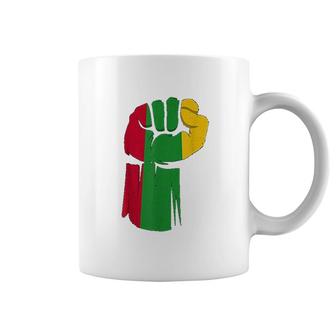 Black Fist African American Pride Coffee Mug | Mazezy