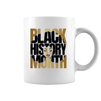 Black History Month Melanin Diversity Afro Queen Coffee Mug | Mazezy