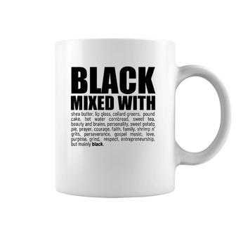 Black Mixed With Proud Expressions Coffee Mug | Mazezy