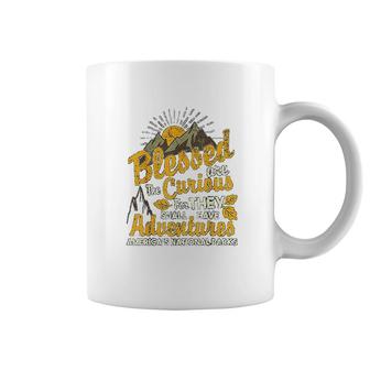 Blessed Are The Curious National Parks Coffee Mug | Mazezy