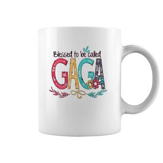 Blessed To Be Called Gaga Colorful Mother's Day Gift Coffee Mug | Mazezy AU