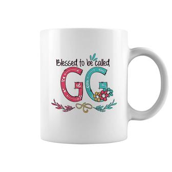 Blessed To Be Called Gg Colorful Gifts Coffee Mug | Mazezy