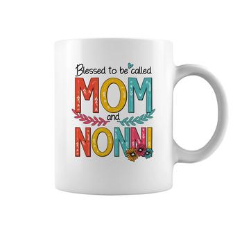 Blessed To Be Called Mom And Nonni Coffee Mug | Mazezy